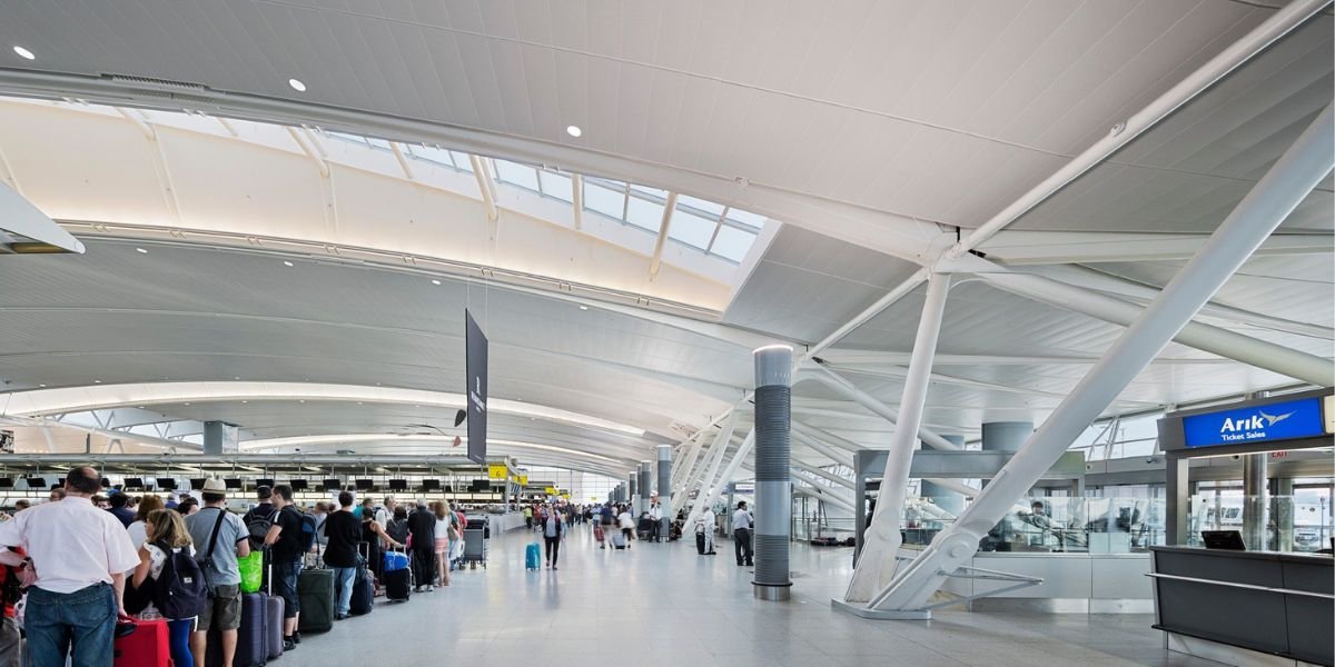 Delta JFK Terminal For Departures And Arrivals 
