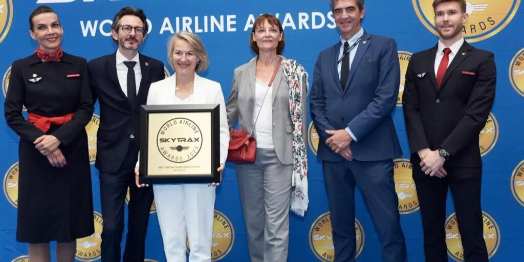 Air France multiple awards wins at the Skytrax World Airline 2023