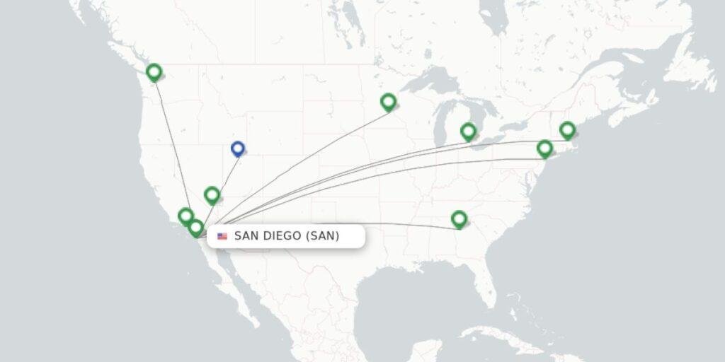 List of Delta Flights from San Diego 