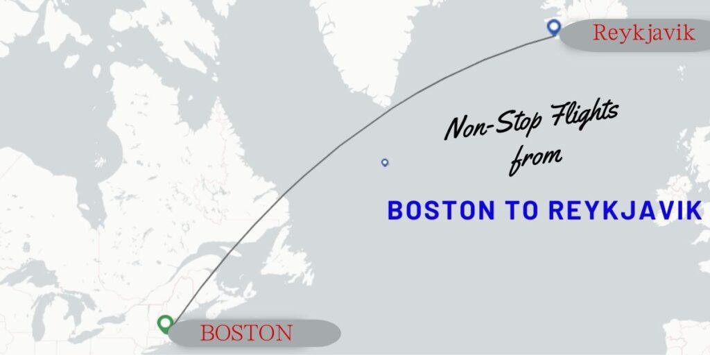 Non-Stop Flights from Boston To Reykjavik